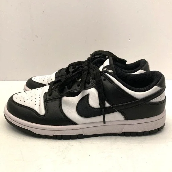 Nike Black and White Dunk Sneakers Women's 7.5 DD1503-101 - Picture 6 of 10
